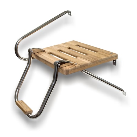 Whitecap Teak Swim Platform with Mounting Brackets 60902